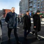 Денис Паслер оценил качество капитального ремонта улицы Володарского в Оренбурге