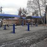 В Альшеевском районе появилась новая спортивная площадка
