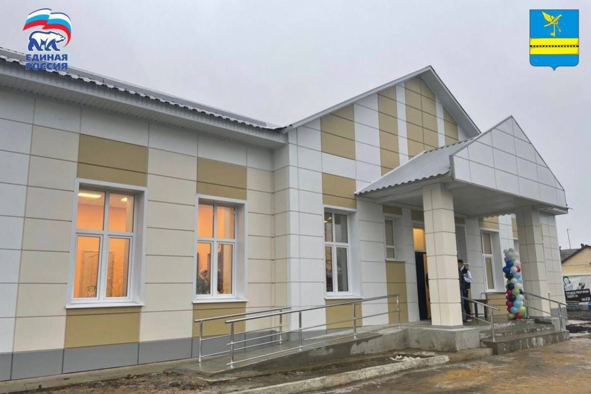 При поддержке «Единой России» в Липецкой области открылся обновлённый Дом культуры