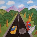 В Забайкалье подведены итоги конкурса детского рисунка "Безопасные дороги"