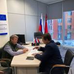 Депутат Мособлдумы Олег Рожнов посетил Наро-Фоминск с рабочим визитом