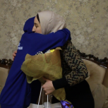 В День матери молодогвардейцы Чеченской Республики поздравили мам военнослужащих с праздником