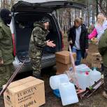 Дмитровские партийцы и молодогвардейцы передали необходимую амуницию мобилизованным дмитровчанам