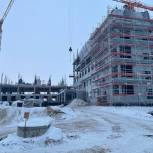 «Единая Россия» проверила ход строительства хирургического комплекса в Новом Уренгое