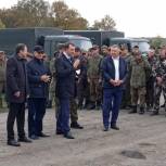 Владимир Нарожный: Совместно с «Единой Россией» организуются гуманитарные грузы со всем необходимым, которые затем отправляются в военный комиссариат