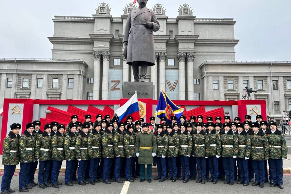 Оренбургские кадеты заняли второе место в ежегодном «Параде Памяти»