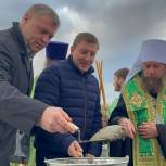 Андрей Турчак принял участие в закладке храма Святого благоверного князя Александра Невского в Астрахани