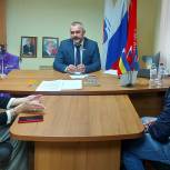 Депутат Валерий Шевченко посетил районную больницу и провел прием граждан в Кагальницком районе