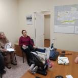 Жители Ленинского района обсудили с депутатом облдумы вопросы ЖКХ и благоустройства