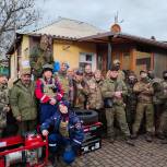 Кирилл Щитов передал гуманитарную помощь  боййцам ЛНР
