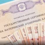 С начала года семьи использовали 291 млрд рублей маткапитала