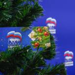«Единая Россия» установит в ПВР для вынужденных переселенцев с Донбасса новогодние елки и поздравит военнослужащих на передовой