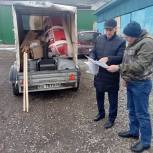 Дзержинское отделение «Единой России» передало на сборный пункт в Шилово новую партию груза