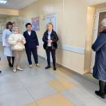 Депутат Госдумы посетила амбулаторию в селе Платоновка Рассказовского района