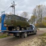 Айтуган Текегалиев передал автомобиль УАЗ в зону боевых действий