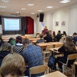 Сторонники «Единой России» провели лекцию-презентацию о метаболических заболеваниях для школьников Василеостровского района