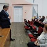 Депутат «Единой России» обсудил с педагогами вопросы формирования здорового образа жизни у школьников