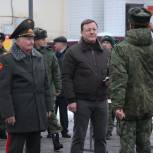 Дмитрий Азаров напутствовал военнослужащих, готовящихся к отправке в зону СВО