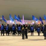 В Воркуте при поддержке «Единой России» открыли памятную стелу «Город трудовой доблести»