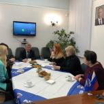 Руководитель Липецкой общественной партийной приемной Владимир Богодухов встретился с мамами мобилизованных солдат