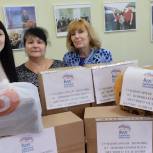 Сторонники «Единой России» в Новошахтинске передали теплые вещи и медикаменты для военнослужащих