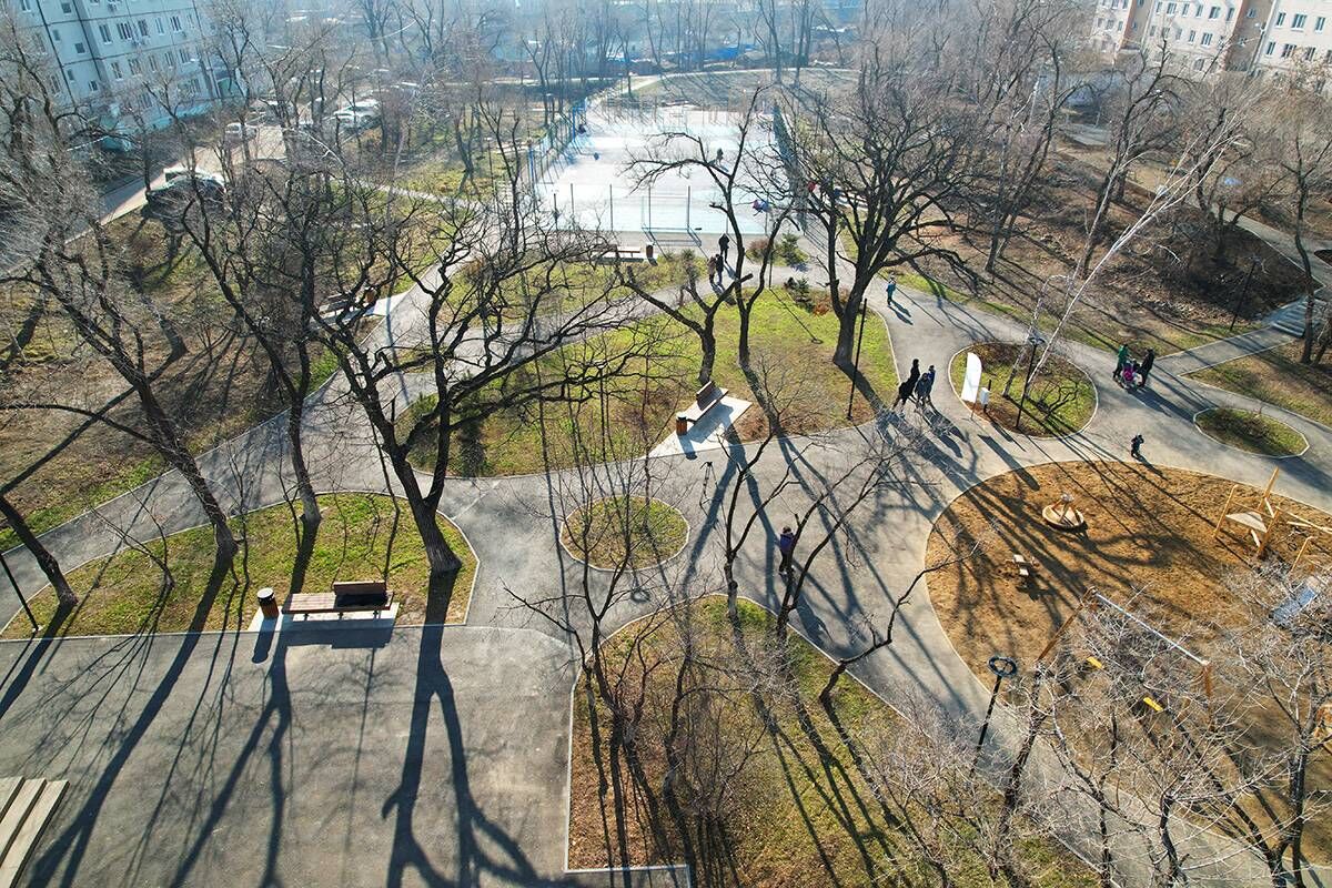 У жителей пригорода Владивостока появилось уютное общественное пространство  | 21.11.2022 | Владивосток - БезФормата