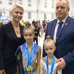 В Гаджиево при поддержке «Единой России» состоялось Первенство по художественной гимнастике