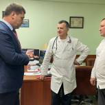 Андрей Чернышев навестил бойцов СВО в военно-морском госпитале