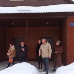 Представители Команды Югры в Советском районе оценили новые многоквартирные дома