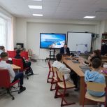 «Единая Россия» организовала для каширских школьников профориентационное занятие