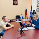 В рамках региональной недели Андрей Аникеев побывал Оренбуржье