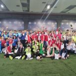 В Симферополе при поддержке «Единой России» состоялся турнир по футболу среди людей с нарушением зрения