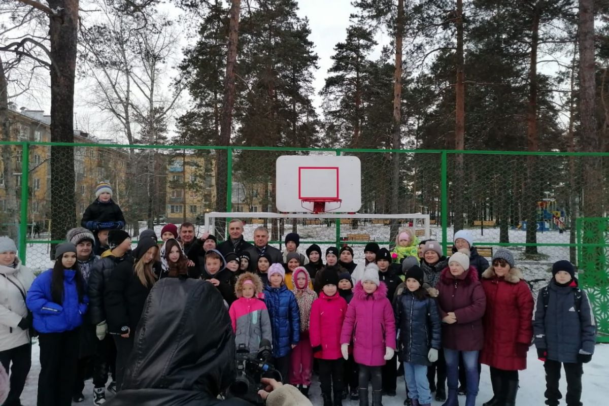 Новый сквер открыли в 88 квартале Ангарска в рамках проекта «Городская  среда»