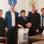 Партийцы Металлургического района приняли делегацию из города Ясиноватая