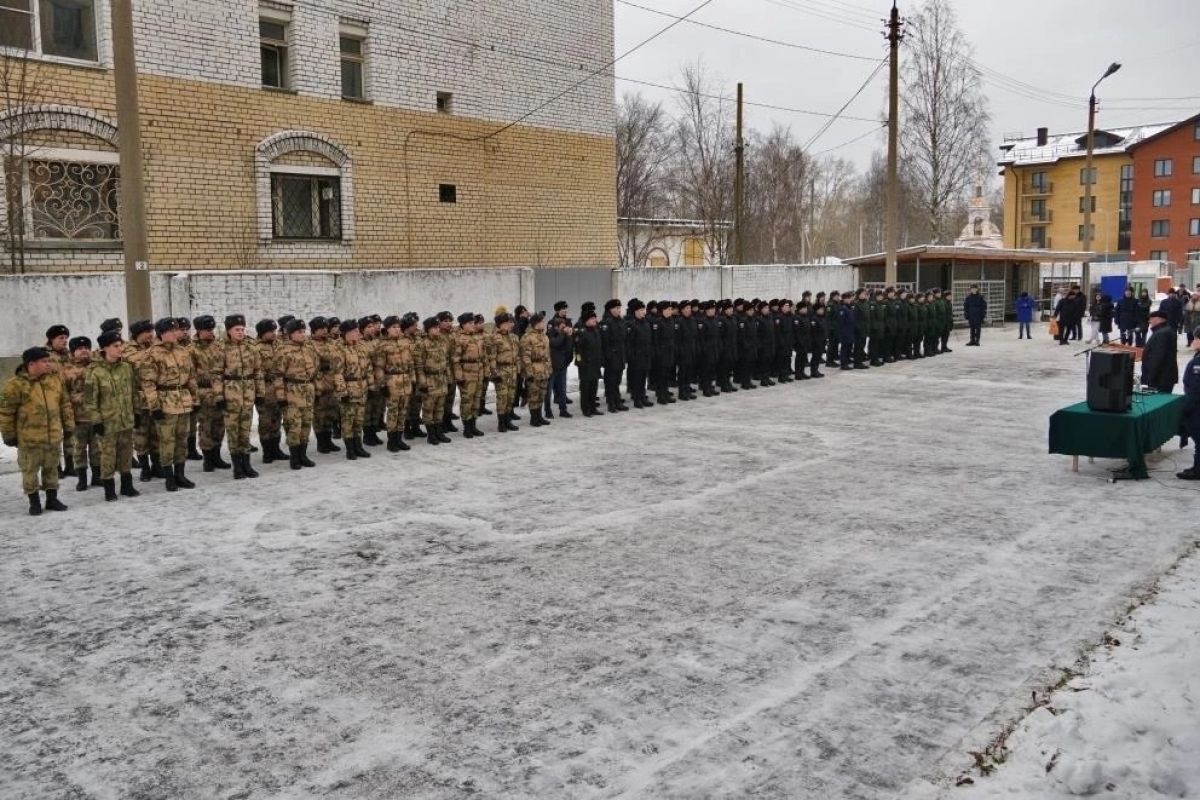 Архангельские призывники отправились служить в воинскую часть  Северо-Западного округа Росгвардии | 16.11.2023 | Архангельск - БезФормата