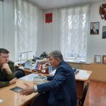 Сергей Деменков встретился с военным комиссаром Костромской области полковником Алексеем Новиковым