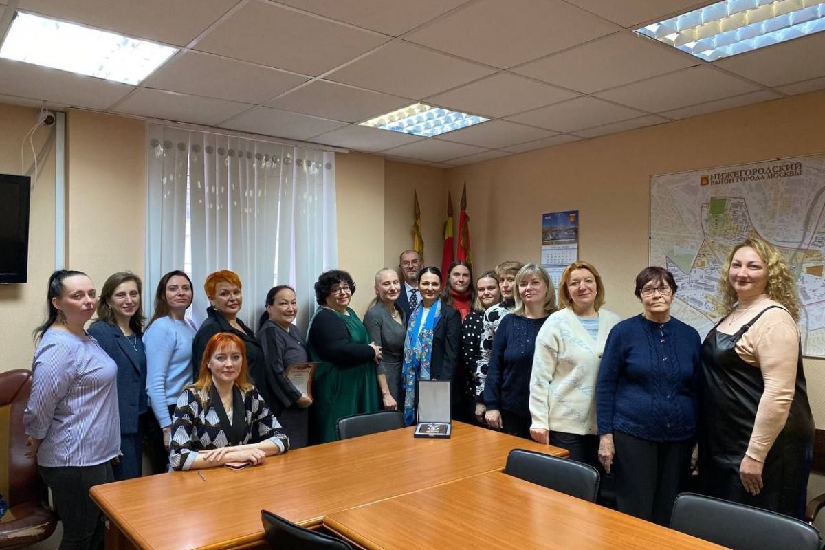 Татьяна Буцкая поздравила многодетные семьи района Нижегородской с Днем матери