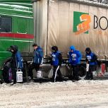 Димитровградские единороссы вышли на борьбу со снежной стихией