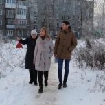 Ирина Просоленко и Александр Самарин посетили поселок Нивский