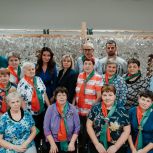 Ольга Швецова поддержала «Горьковских берегинь», изготавливающих маскировочные сети