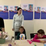 Елена Ельникова посетила патриотические мероприятия в Махачкале