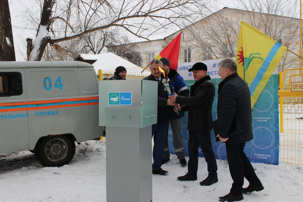 В село Кулуево Аргаяшского района провели газ