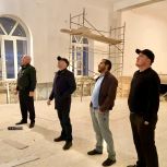 Джамалудин Нажмудинов ознакомился с ходом капитального ремонта Дома культуры в Гергебильском районе