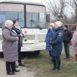 При поддержке «Единой России» в Славяносербском районе ЛНР организовали выездной медосмотр жителей