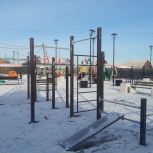 По партпроекту «Городская среда» в Нукутском районе Иркутской области установили спортивно-игровые площадки