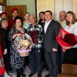 Ветерана Великой Отечественной войны из Пестречинского района поздравили с днем рождения