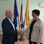 Юрий Когаев избран секретарем Лаганского местного отделения Партии