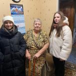 Единороссы доставляют продукты для представителей старшего поколения