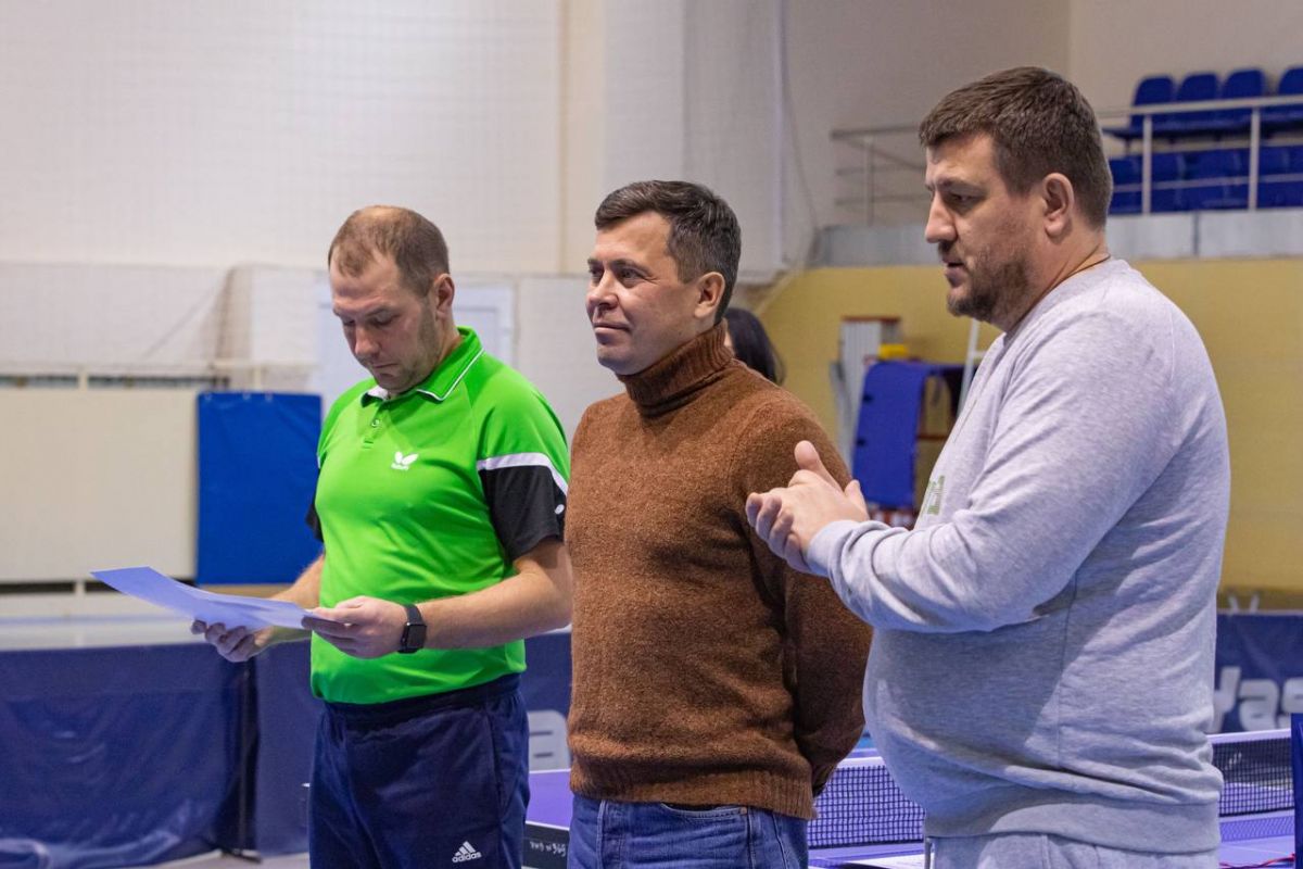 Для участников и ветеранов СВО прошел турнир по настольному теннису