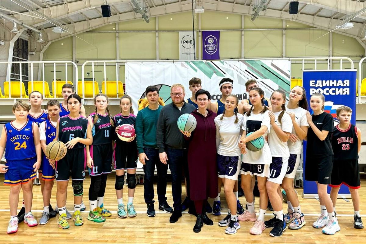 В Тамбове при поддержке «Единой России» прошел фестиваль детского дворового баскетбола 3×3